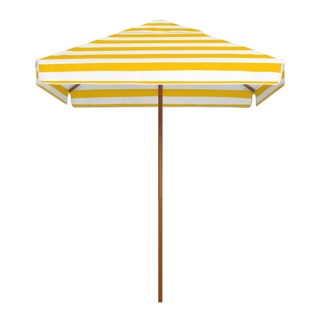 2m Sundial+ Umbrella - Straight Valance - Marigold