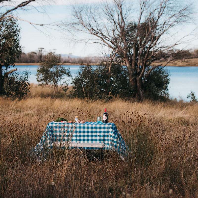 Tablecloth - Gingham Mineral