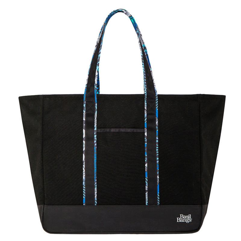 The Daily Beach Bag Black Basil Bangs