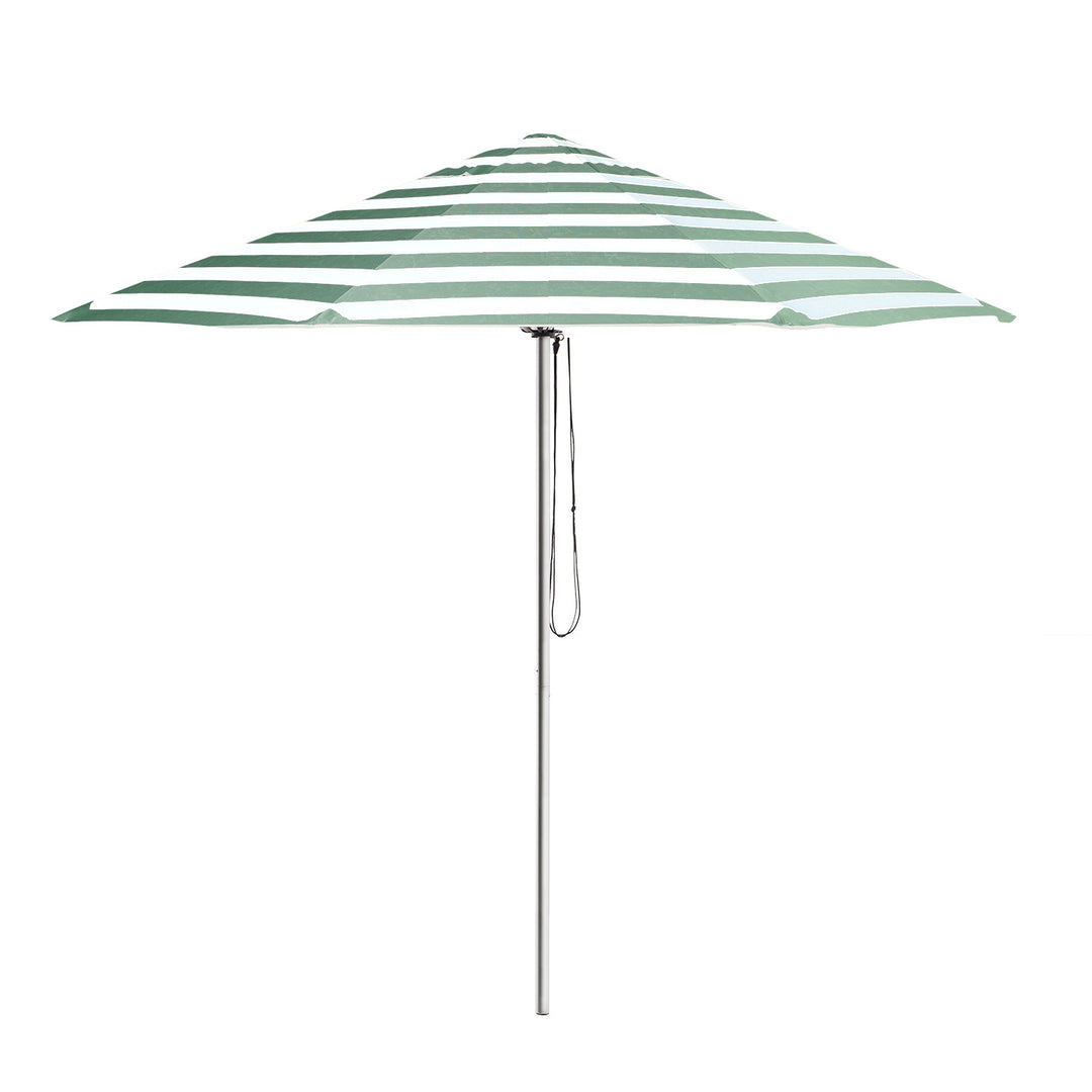 2.8m Go Large Umbrella - Sage Stripe
