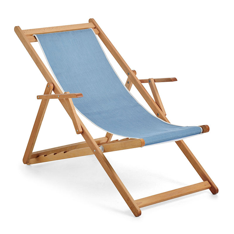 Beppi Sling Chair Sapphire Basil Bangs