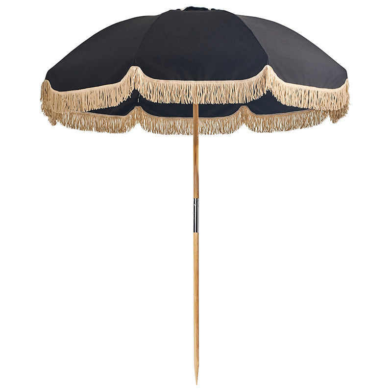 black fringe patio umbrella Jardin Patio Umbrella
