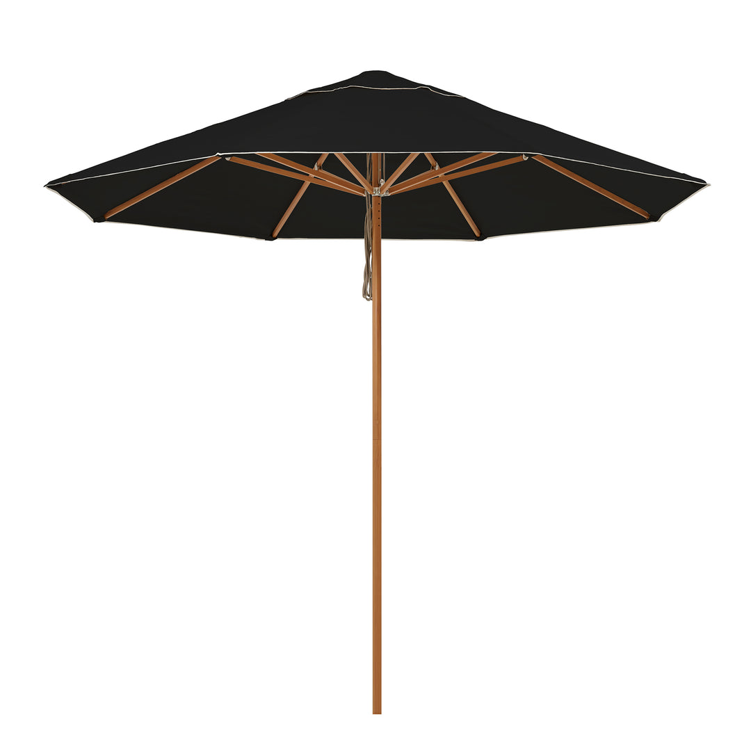 2.8m Sundial+ Umbrella - Black