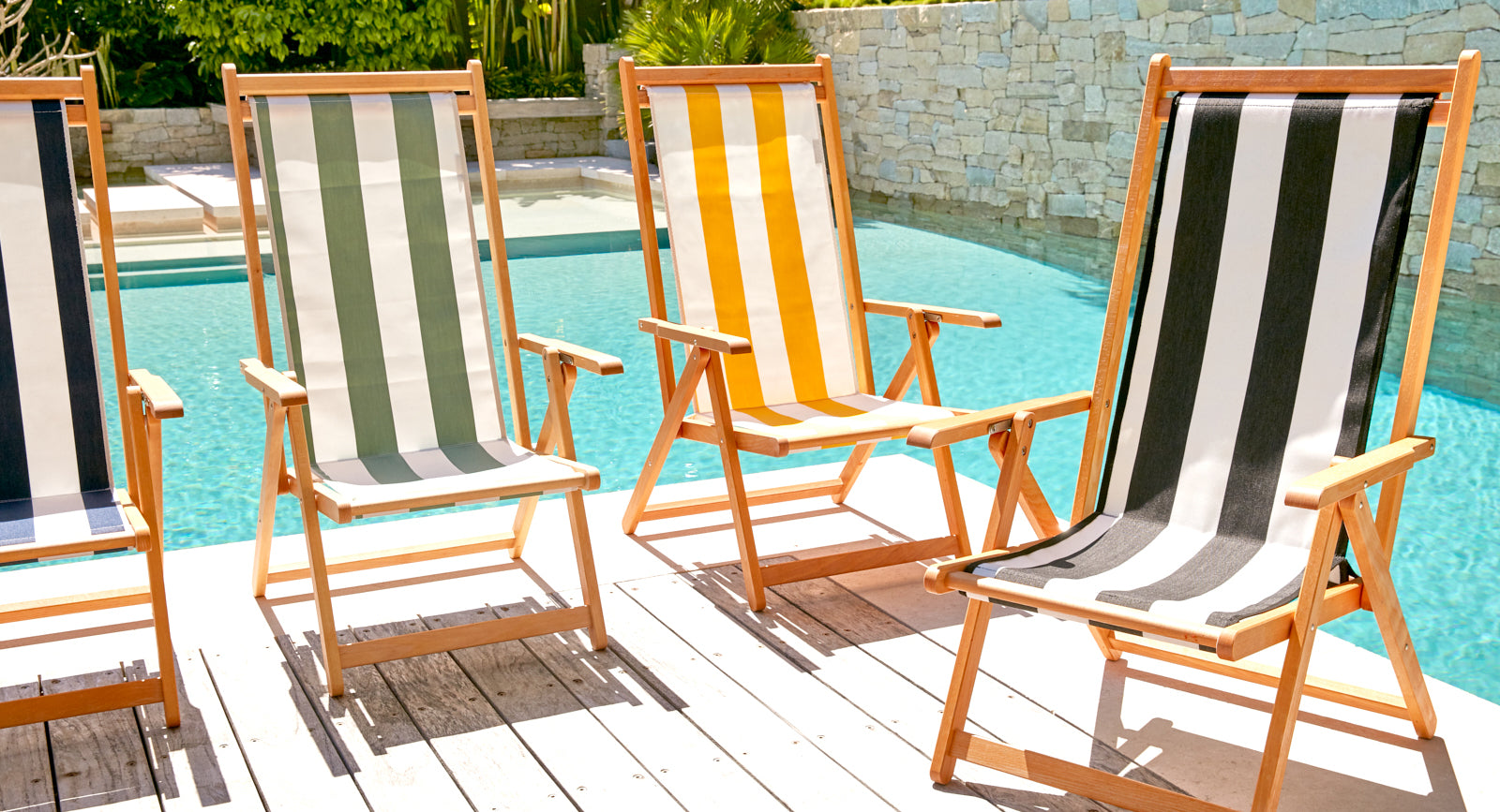 Timber Deck Chairs