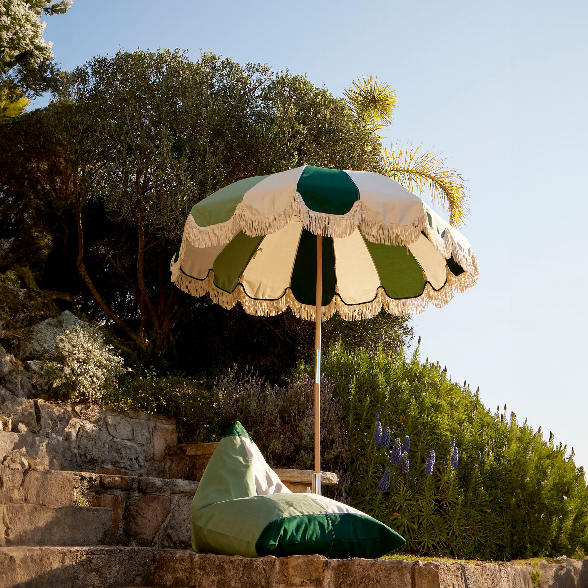 Beach Patio Garden Luxury Umbrellas Basil Bangs