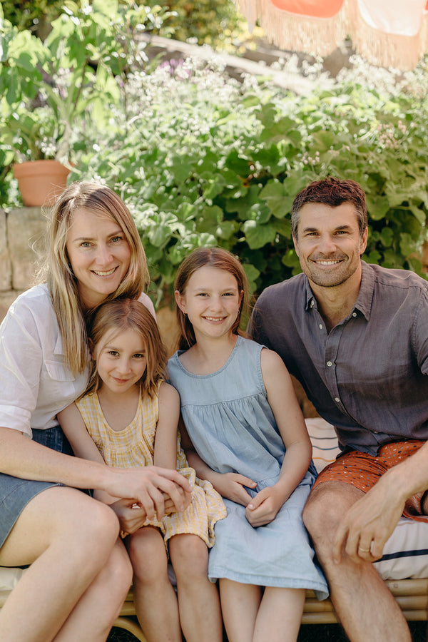 Basil Bangs behind the scenes fathers day founders designers creative couple