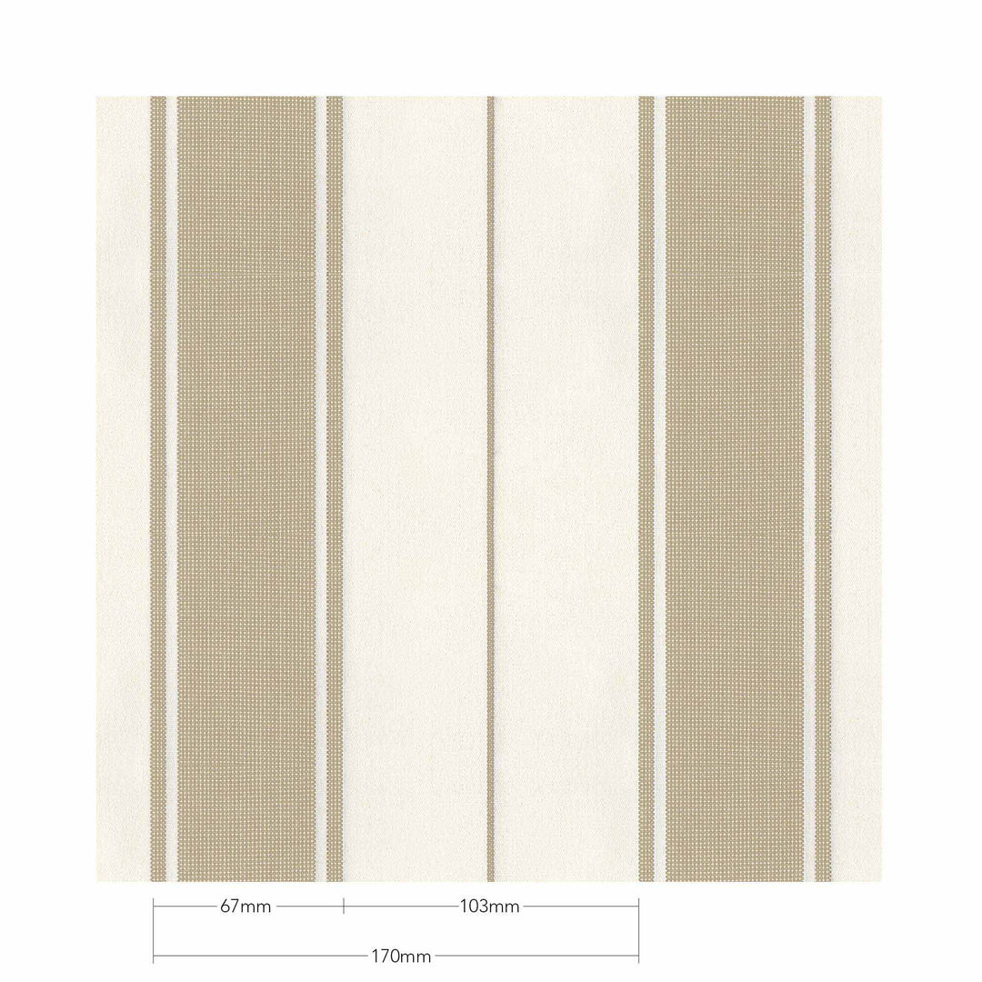 Basil Bangs Al Mare Linen fabric swatch, a premium solution-dyed acrylic material.