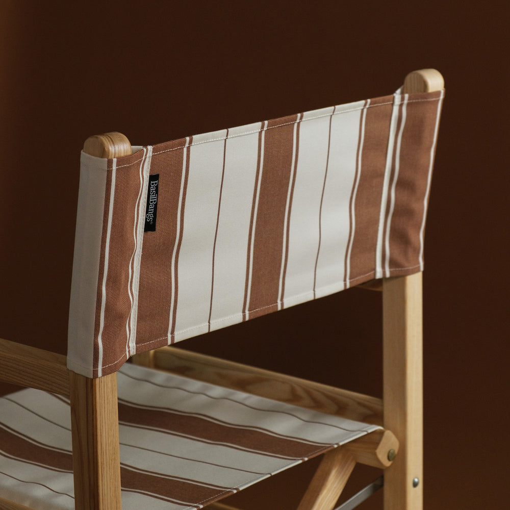 Directors Chair - Al Mare Stripe Terra - Shop