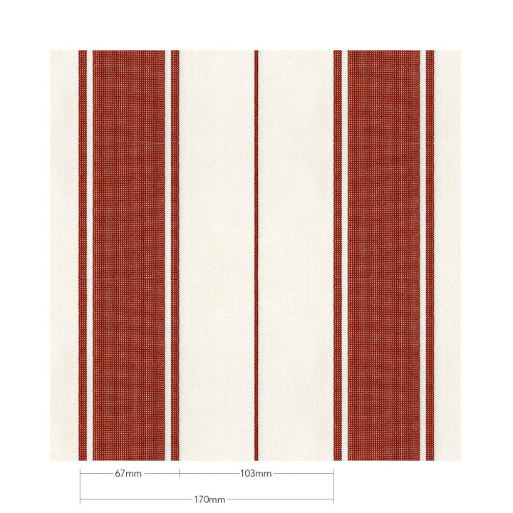 Basil Bangs Al Mare Chestnut fabric swatch, a premium solution-dyed acrylic material.
