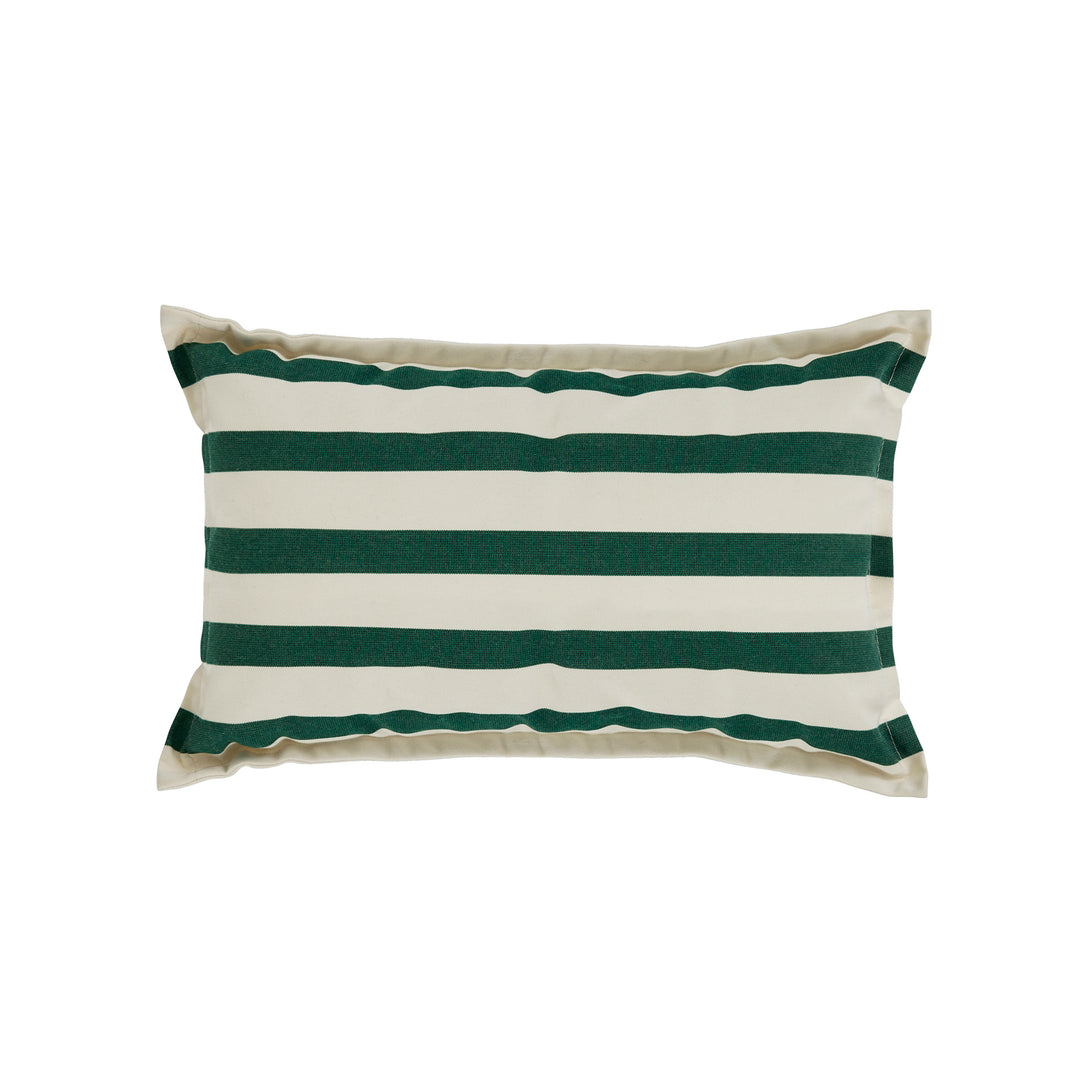 Outdoor Cushion (Cover) 30x50 Amore Stripe Forest – Basil Bangs