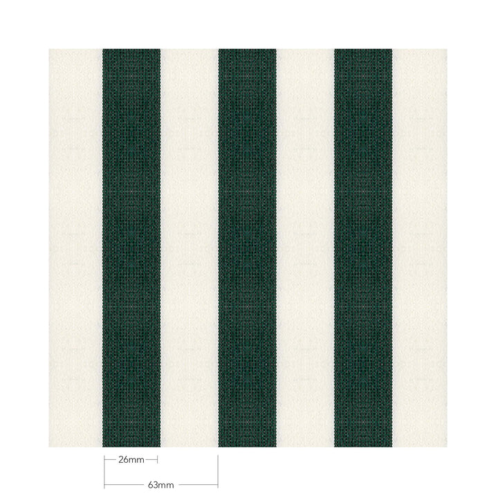 Outdoor Cushion - 50x50 - Amore Stripe Forest