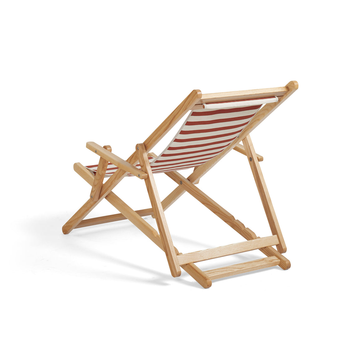 Beppi Sling Chair - Amore Stripe Chestnut