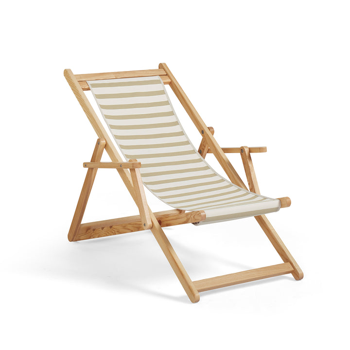Beppi Sling Chair - Amore Stripe Linen