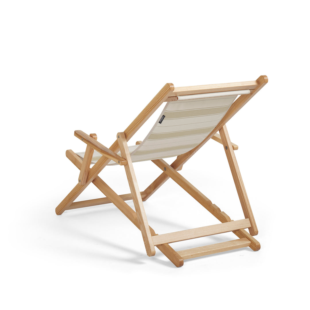 Beppi Sling Chair - Al Mare Stripe Linen