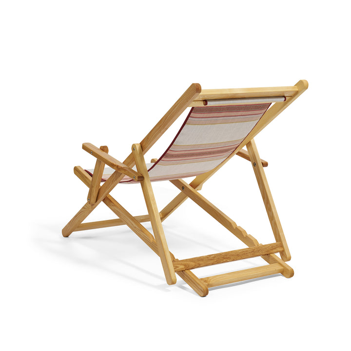Beppi Sling Chair - Tailored Stripe - Pink/Red