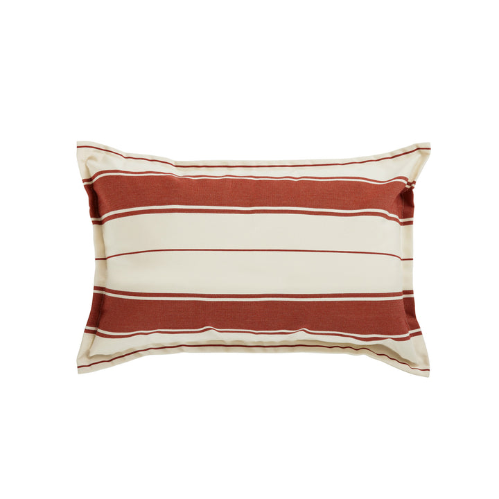 Outdoor Cushion (Cover) - 30x50 - Al Mare Stripe Chestnut