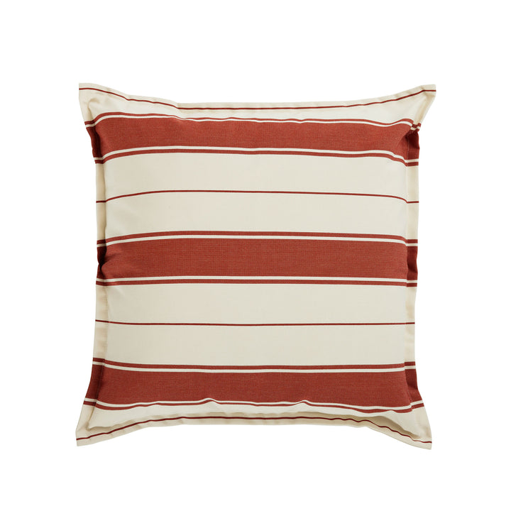 Outdoor Cushion (Cover) - 50x50 - Al Mare Stripe Chestnut