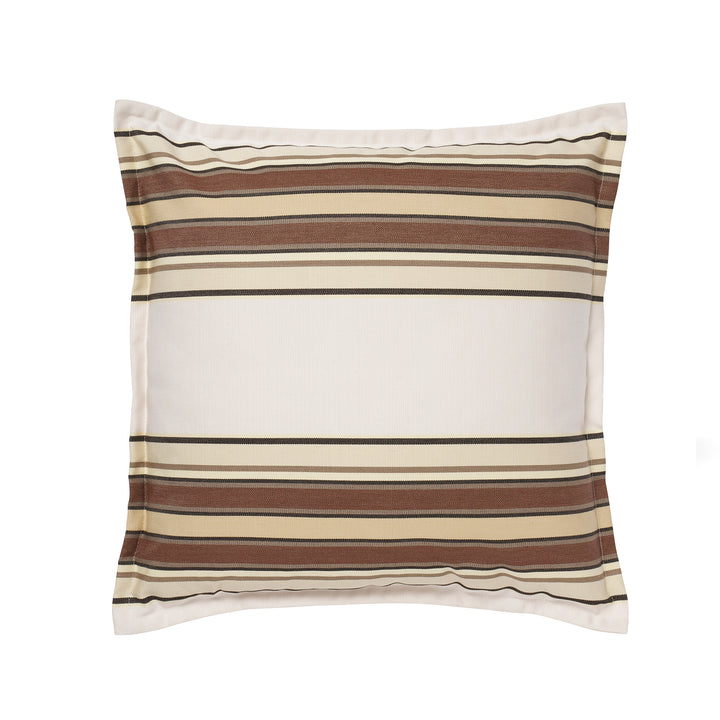 Outdoor Cushion (Cover) - 50x50 - Tailored Stripe - Brown