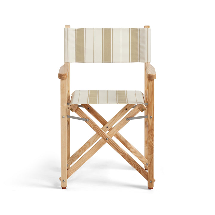 Directors Chair - Al Mare Stripe - Linen