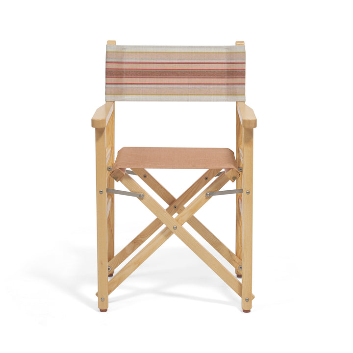 Directors Chair - Tailored Stripe - Pink/Red