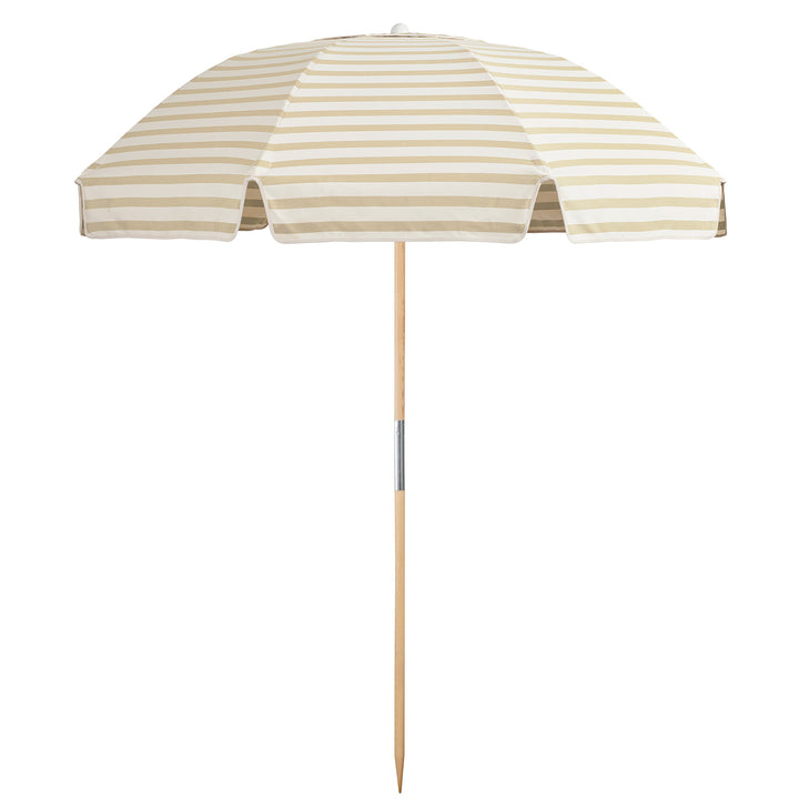 Jardin Patio Umbrella - Amore Stripe Linen