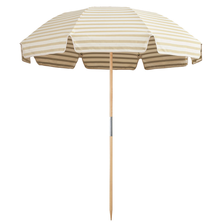 Jardin Patio Umbrella - Amore Stripe Linen