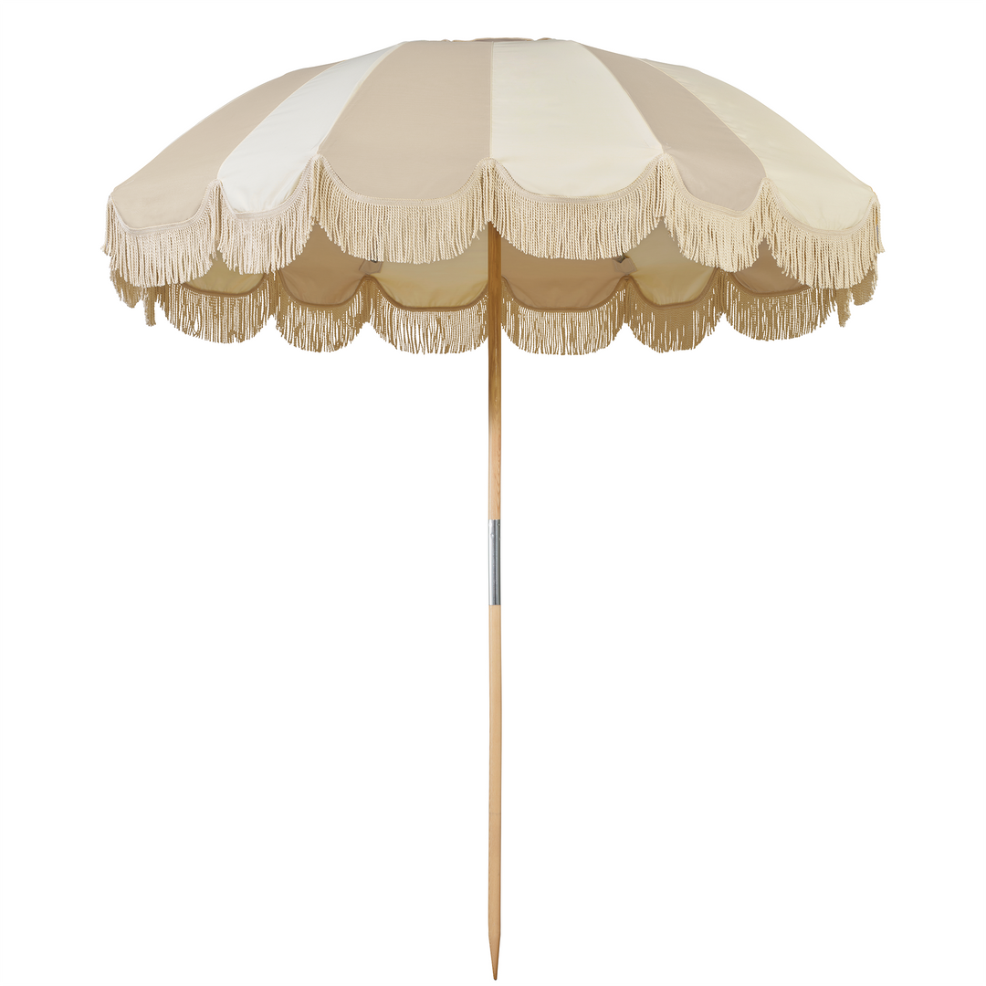 Jardin Patio Umbrella - Almond/Ecru