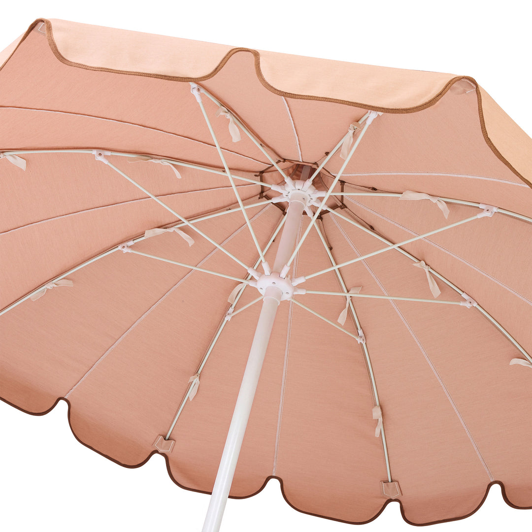 Pagoda Umbrella - White - Clay