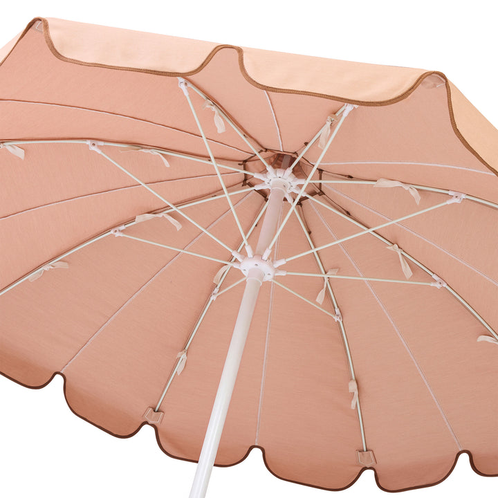 Pagoda Umbrella - White - Clay