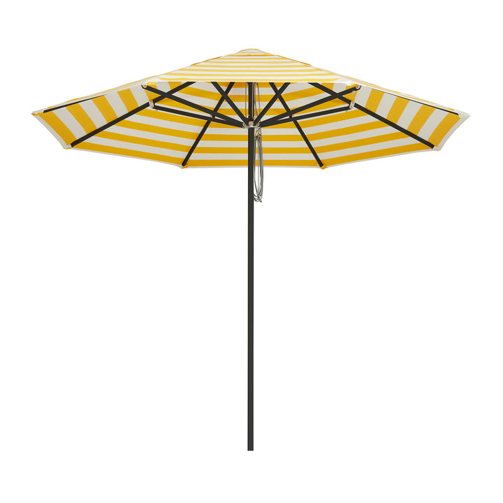 2.8m Sundial Umbrella - Black - Marigold