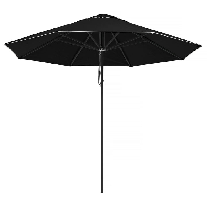 2.8m Sundial Umbrella - Black - Black