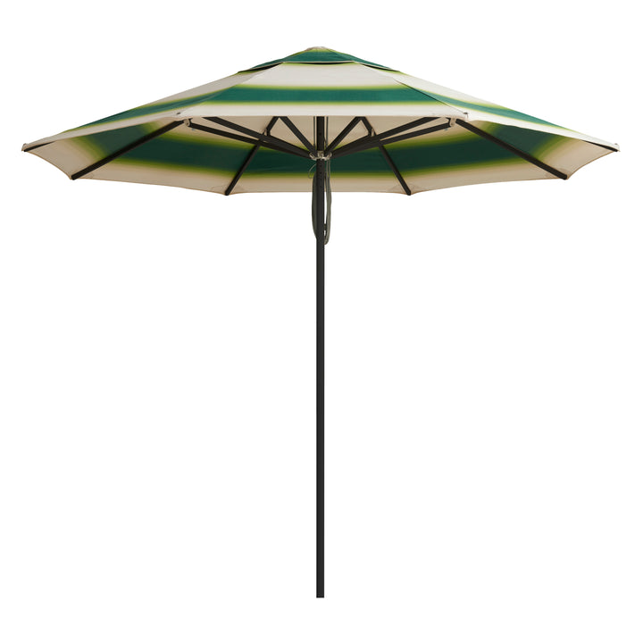 2.8m Sundial Umbrella - Black - Ombre Forest