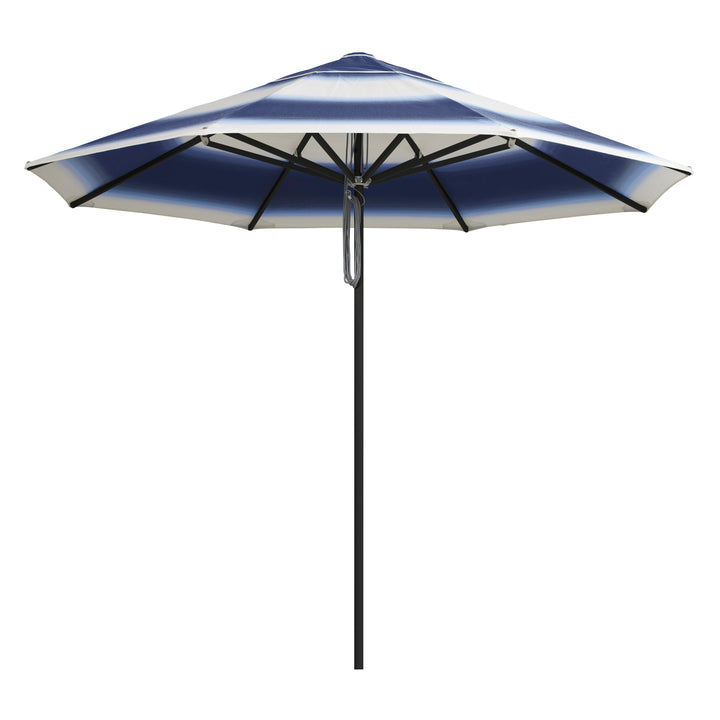 2.8m Sundial Umbrella - Black - Ombre Marine