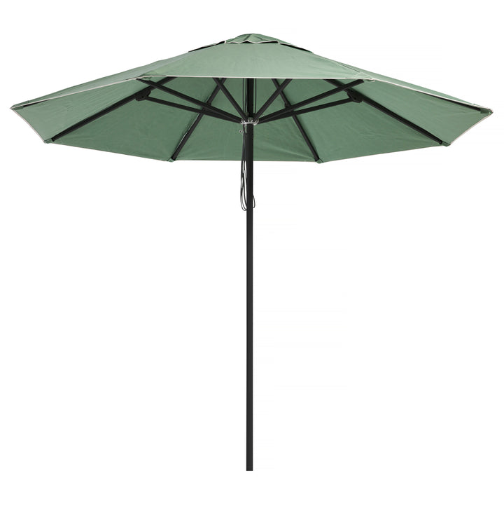 2.8m Sundial Umbrella - Black - Sage