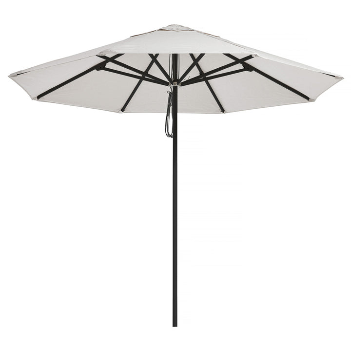 2.8m Sundial Umbrella - Black - White