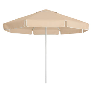 2.8m Sundial Umbrella - White - Straight Valance - Cava