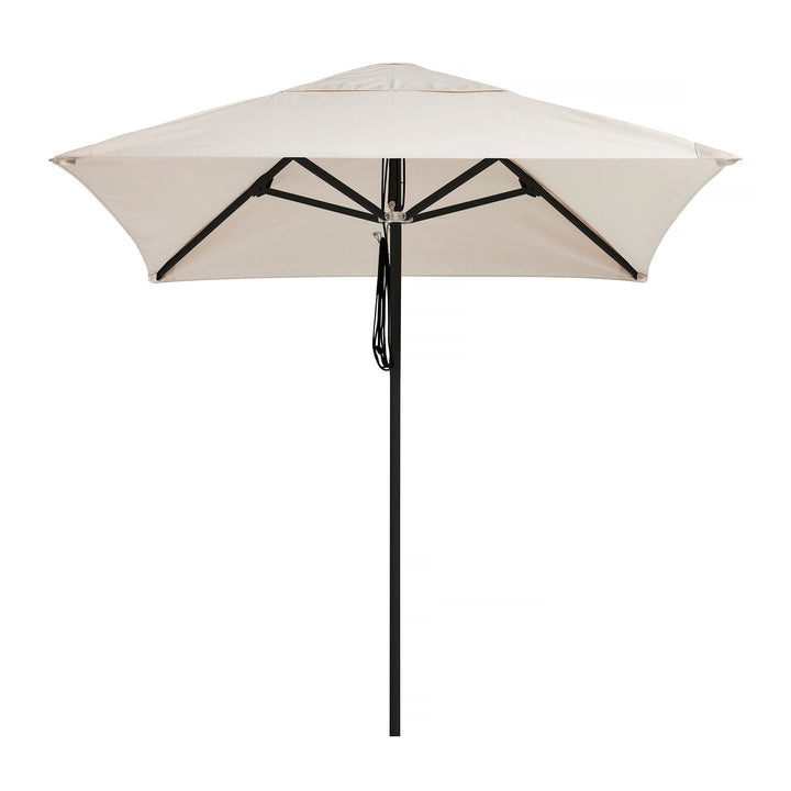 2m Sundial Umbrella - Black - Raw