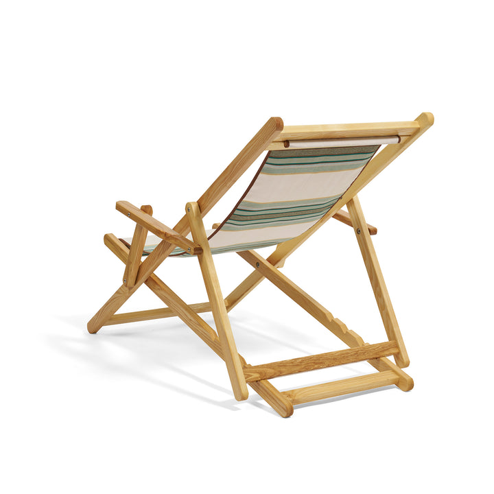 Beppi Sling Chair - Tailored Stripe - Green/Beige