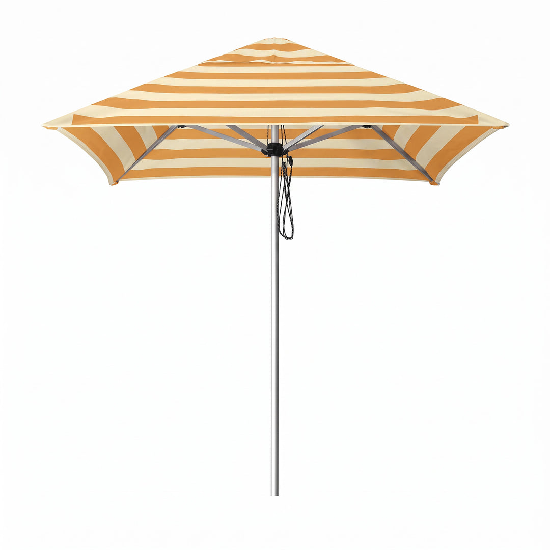 2m Go Large Umbrella - Ochre Stripe