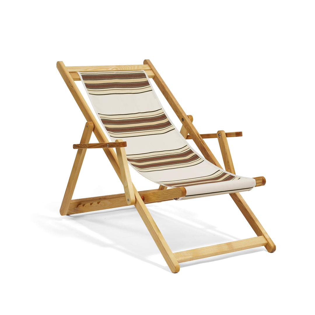 Beppi Sling Chair - Tailored Stripe - Brown