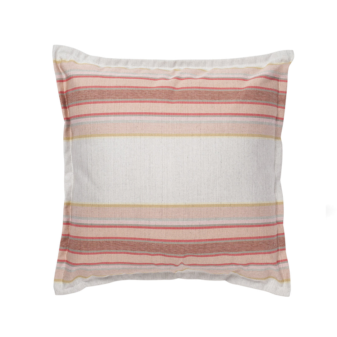 Outdoor Cushion (Cover) - 50x50 - Tailored Stripe - Pink/Red