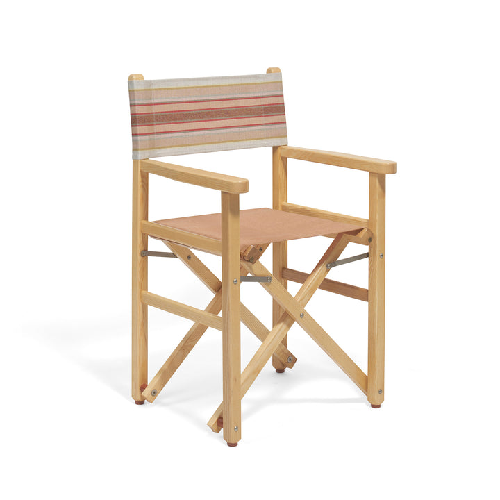 Directors Chair - Tailored Stripe - Pink/Red