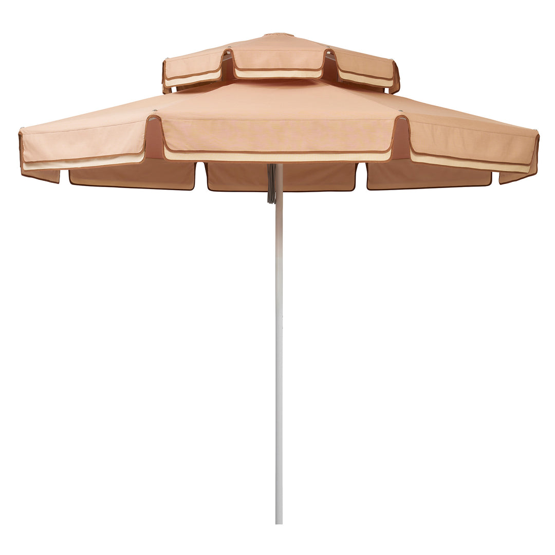 2.8m Double Caspar - Straight Valance - Clay/Cava