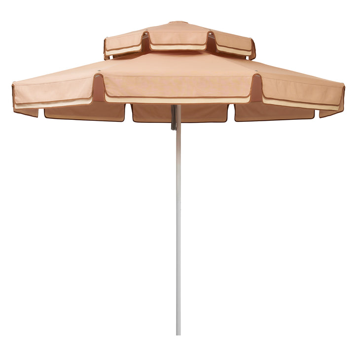 2.8m Double Caspar - Straight Valance - Clay/Cava