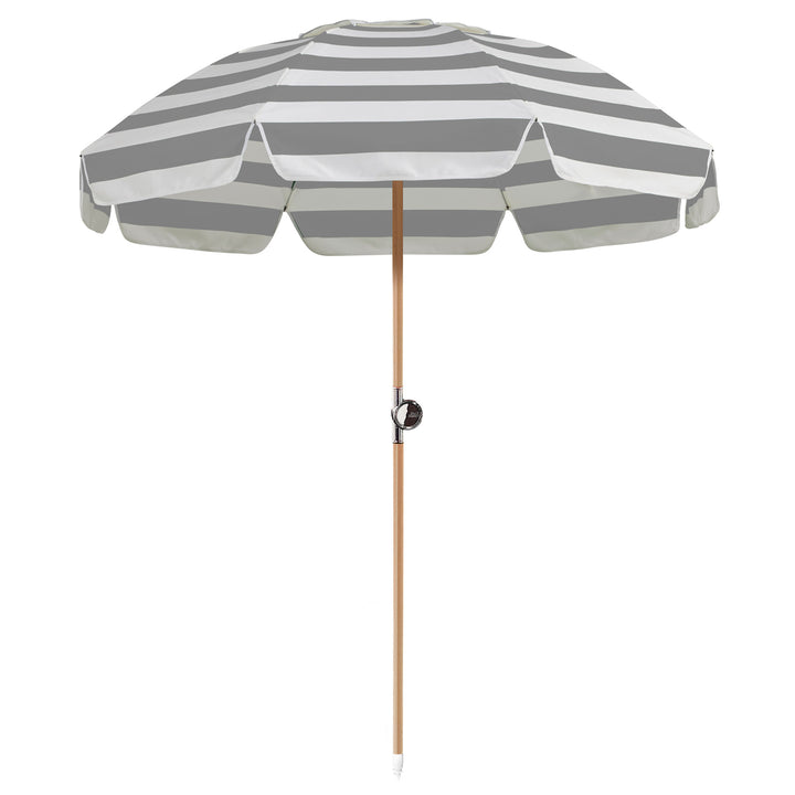 Luxury Parasol - Cadet Stripe