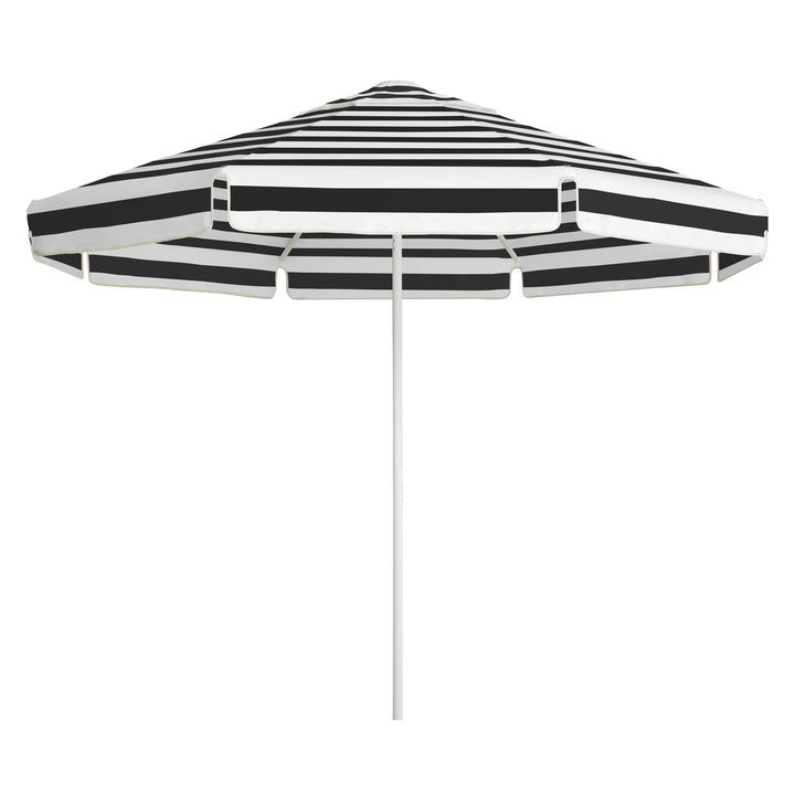 2.8m Sundial Umbrella - White - Straight Valance - Chaplin