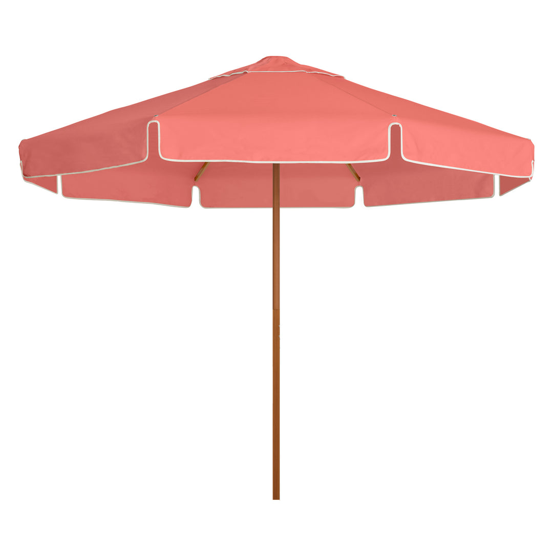 2.8m Sundial+ Umbrella - Straight Valance - Coral