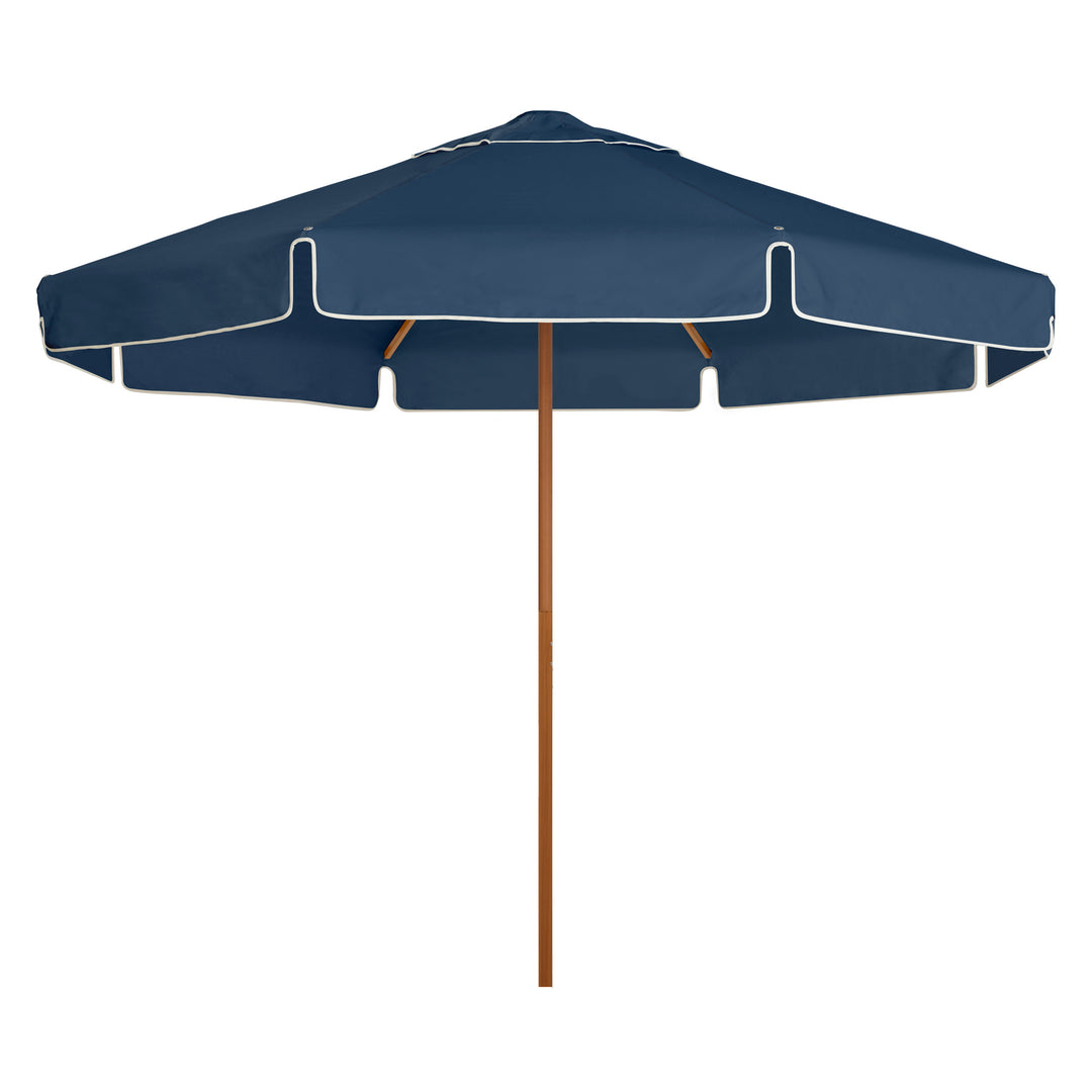 2.8m Sundial+ Umbrella - Straight Valance - Steel Blue