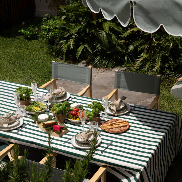 Tablecloth - 350cm - Amore Stripe Forest
