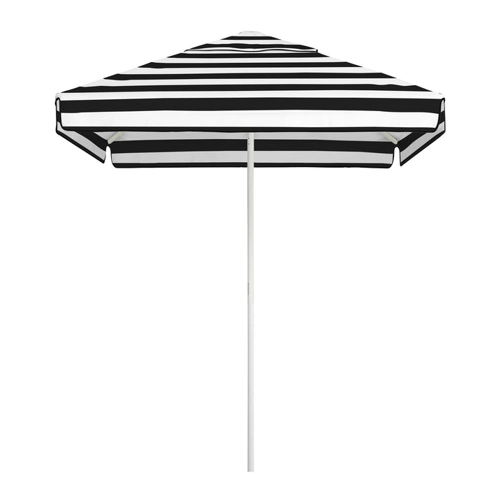 2m Sundial Umbrella - White - Straight Valance - Chaplin